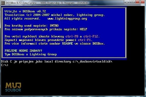 Hrajte snadno a rychle staré hry přes DOSBox